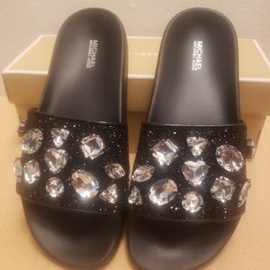 Michael Michael Kors Gilmore slides